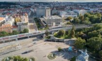 Nuova stazione ferroviaria e stazione di Holešovice