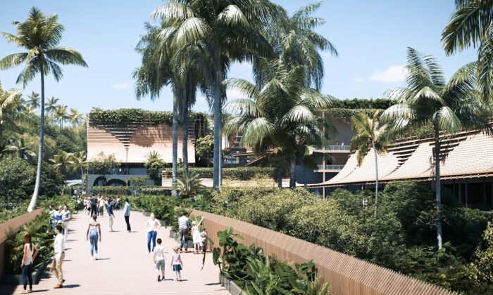 Zaha Hadid Architects postaví na Tahiti dřevěné kulturní centrum inspirované starými loděmi