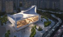 Knihovna v čínském městě Wuhan od MVRDV