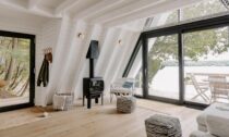 Rekonstruovaná chata Chalet A od Matière Première Architecture