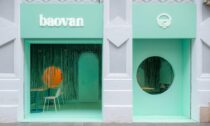 Interiér restaurace Baovan ve Valencii od Clap Studio