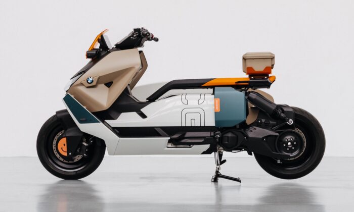 BMW CE 04 Vagabund Moto je stylový koncept elektrického městského skútru pro mladé