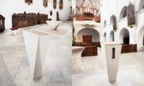 Nový oltář v kostele Povýšení sv. Kříže v Litomyšli