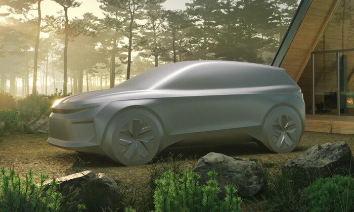 Škoda ukázala šest soch ukazujících podobu šesti plánovaných modelů do roku 2026