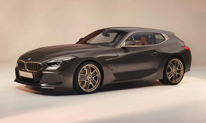 BMW Concept Touring Coupé je studie elegantního sporťáku s karoserií typu Shooting Brake
