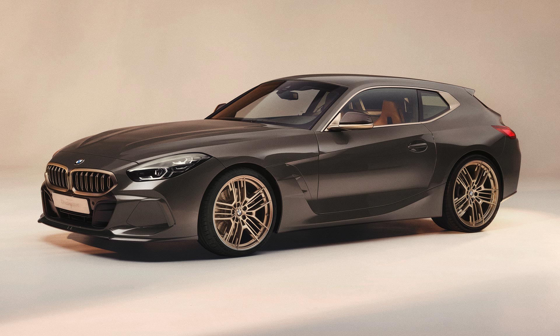 BMW Concept Touring Coupé Studio di un’auto sportiva elegante con carrozzeria tipo Shooting Brake – DesignMag.cz