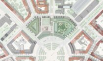 Vítězný návrh na dostavbu Vítězného náměstí Praha Dejvice od ateliérů OV-A a Benthem Crouwel Architects