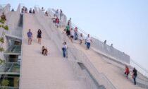 Pyramida v Tiraně po konverzi od MVRDV