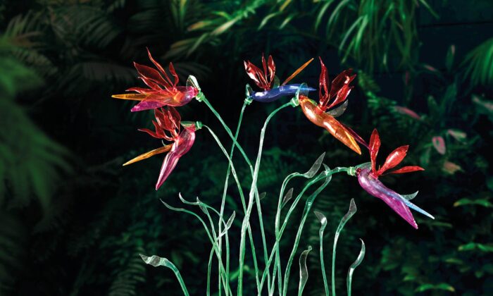 Botanická zahrada vystavuje na 130 tropických rostlin a zvířat vyrobených z PET láhví sochařkou Veronikou Richterovou