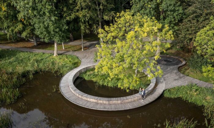 Malé dánské město Tønder kvůli změnám klimatu a více integrovalo vodní plochy i zeleň