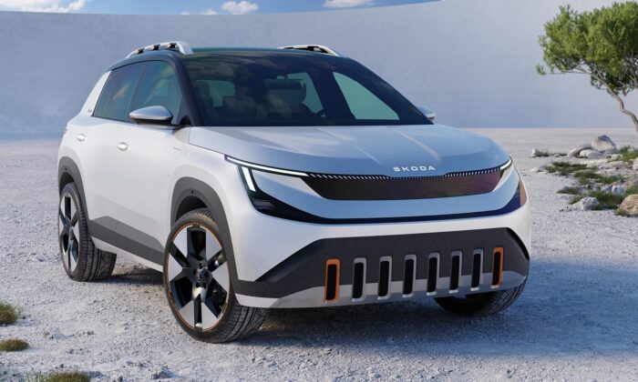 Škoda Epiq bude malý městský čistě elektrický crossover s nízkou cenou a již novým designérským jazykem