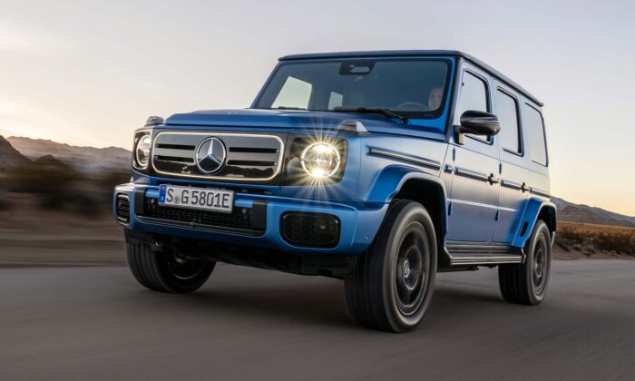 Legendární offroad Mercedes-Benz G přichází jako stylový elektromobil s EQ Technology