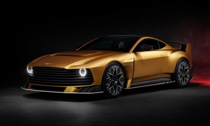 Aston Martin ukázal exkluzivní sporťák Valiant s úchvatným designem a retro nádechem