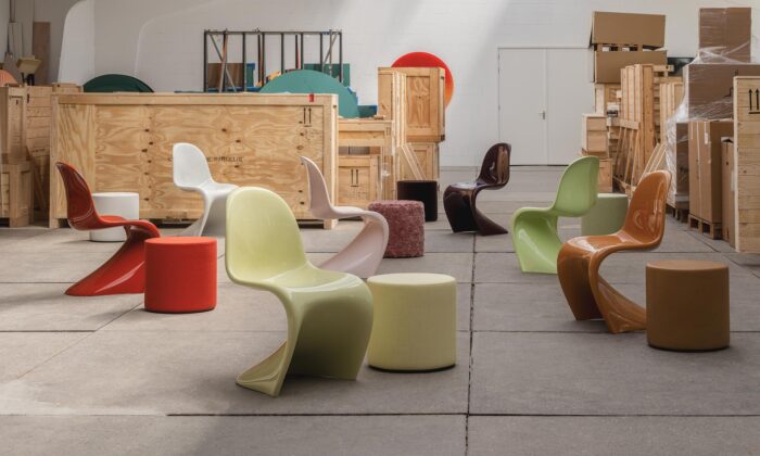 Sabine Marcelis navrhla limitovanou barevnou edici ikonické židle Panton Chair