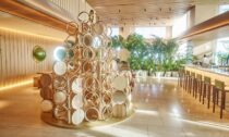 Vánoční stomek od Kengo Kuma v Toranomon