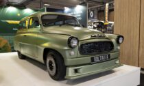 Škoda Octavia jako elektrický restomod