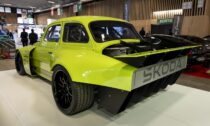 Škoda Octavia jako elektrický restomod