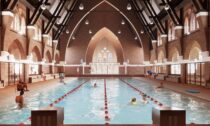 Kostel přestavěny na bazén Heerlen Holy Water