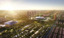 Amaravati podle návrhu ateliéru Foster + Partners