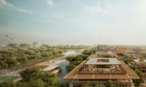 Amaravati podle návrhu ateliéru Foster + Partners