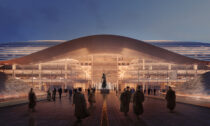 Amaravati podle návrhu ateliéru Foster + Partners