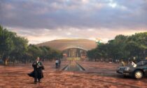 Amaravati podle návrhu ateliéru Foster + Partners