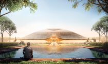 Amaravati podle návrhu ateliéru Foster + Partners