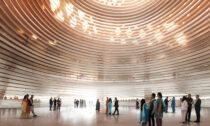 Amaravati podle návrhu ateliéru Foster + Partners
