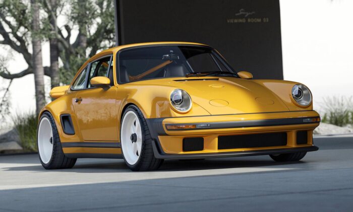 Singer ukázal Porsche 911 Carrera Coupe v definitivním designu s výklopnými světlomety z kapoty
