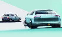 Škoda Favorit v designu Modern Solid