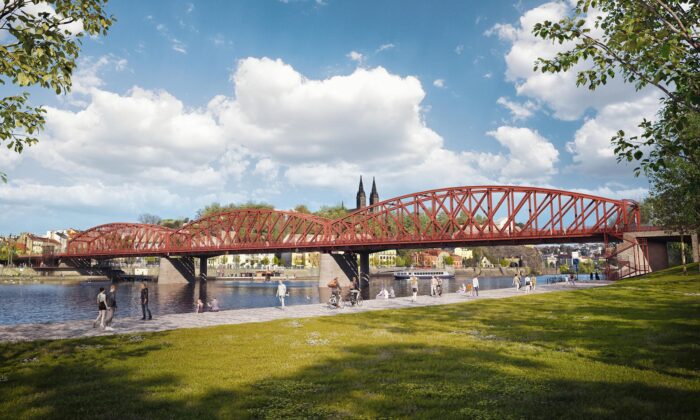 Železniční most na pražské Výtoni může zachránit citlivá rekonstrukce a přístavba další koleje