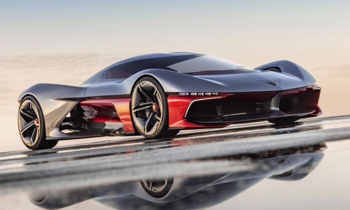 Chevrolet ukázal koncept sporťáku Corvette s výrazným futuristickým designem