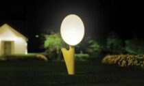 Zahradní lampa Soli od Milú García Brunell