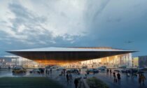 Letištní terminál ve Vilniusu od Zaha Hadid Architects