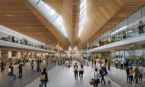 Letištní terminál ve Vilniusu od Zaha Hadid Architects