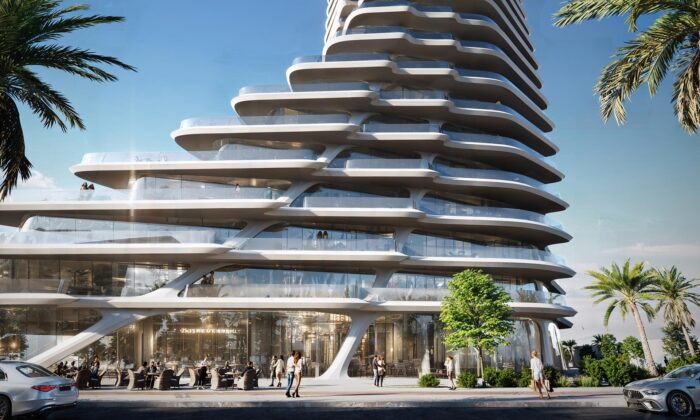 Zaha Hadid Architects postaví ve španělské Malaze zkroucenou obytnou věž El Bulto