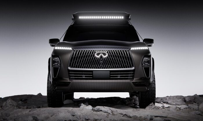 Infiniti proměnilo QX80 v terénní koncept Terrain Spec a výkonný koncept Track Spec