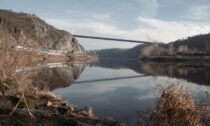 Most přes Vltavu v úseku Suchdol – Březiněves