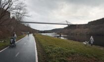 Most přes Vltavu v úseku Suchdol – Březiněves