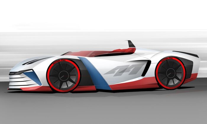 Designér ze Škoda Auto navrhl závodnímu vozu Škoda Sport moderní design v jazyce Modern Solid