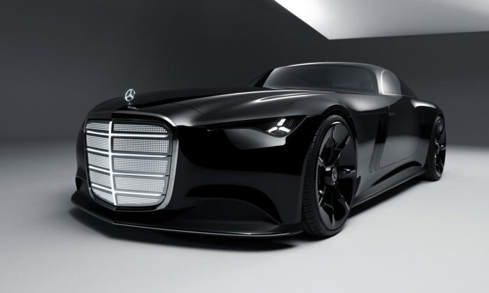 Mercedes-Benz Vision Iconic je koncept kupé inspirovaného 30. lety a vybaveného speciální solární barvou