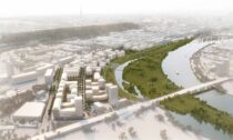 Plánovaný developerský projekt Rohan City v Praze