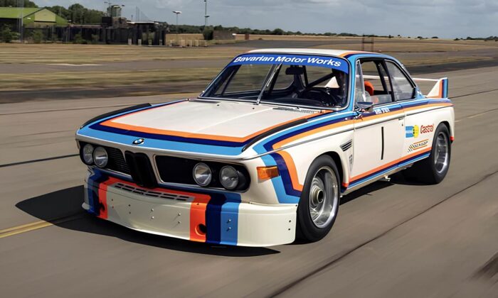 BMW 3.0 CSL Werks Development Car je jedinečný a perfektně zachovalý závodní vůz z roku 1972