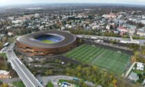 Plánovaný stadion Nové Bazaly v Ostravě