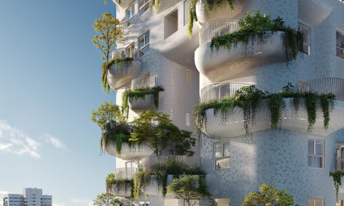 MVRDV postaví bytový dům The Island inspirovaný architekturou Antoniho Gaudího