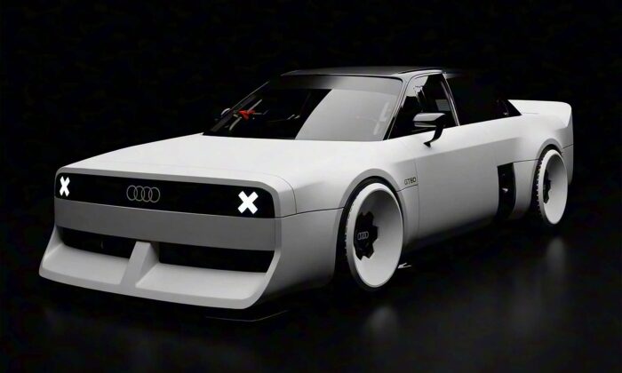 Audi GT50 Concept je&nbsp;poctou závodním vozům z&nbsp;80.&nbsp;let kombinující retro i&nbsp;moderní design