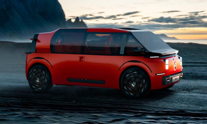 Citroën Elo je odvážný koncept multifunkčního vozu s velkým vnitřním prostorem třeba i na přespání