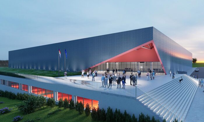 Ústí nad Labem bude mít moderní multifunkční atletickou halu pro 2 200 diváků