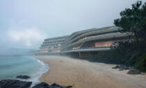 Vertex Hotel na ostrově Okinawa od Zaha hadid Architects