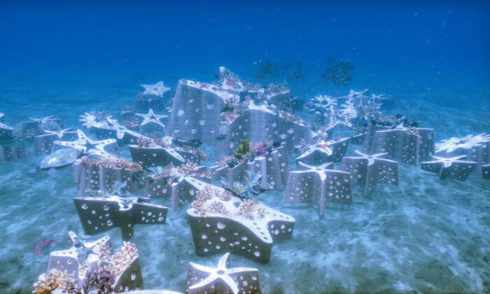 U pobřeží Miami Beach se&nbsp;rozšíří podmořský sochařský park ReefLine o&nbsp;instalaci z&nbsp;hvězd
